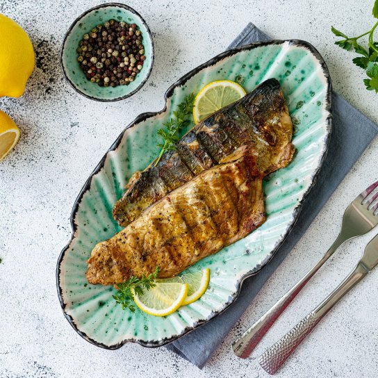 скумбрія на грилі