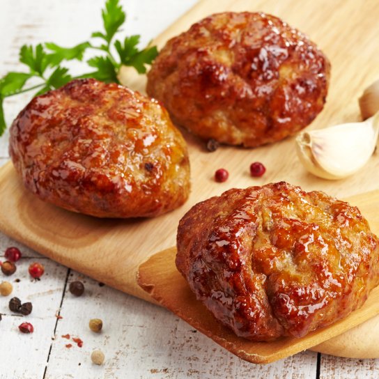 Котлети з сиром і зеленню