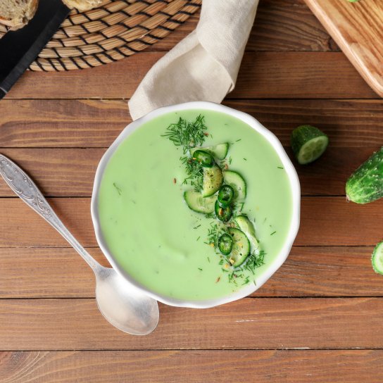Огірковий суп-пюре