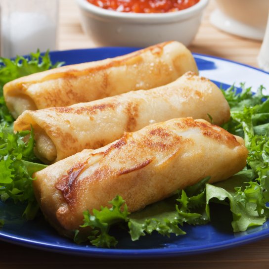 Яєчні роли з фаршем