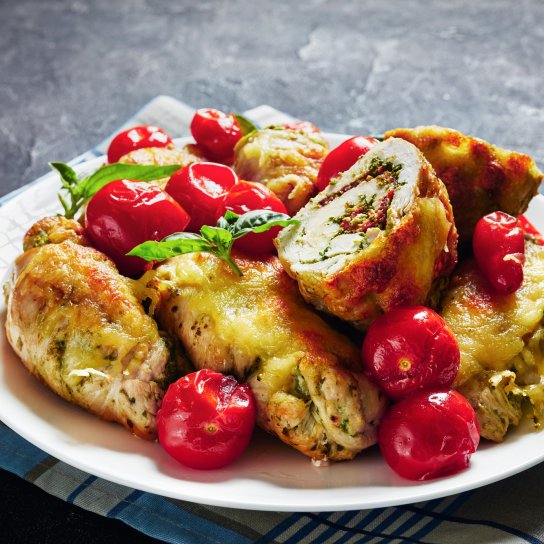 Куриные рулетики