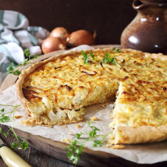 Луковый пирог