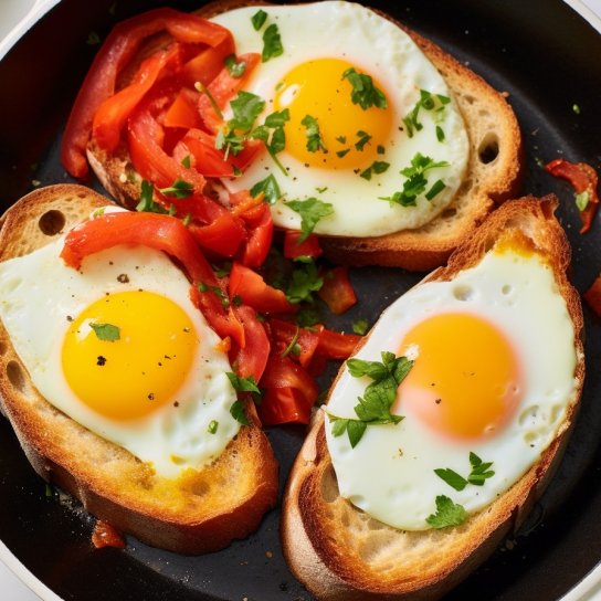 Ніжні яйця в грінці