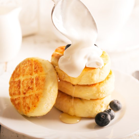 Сирники без сиру з ряжанки