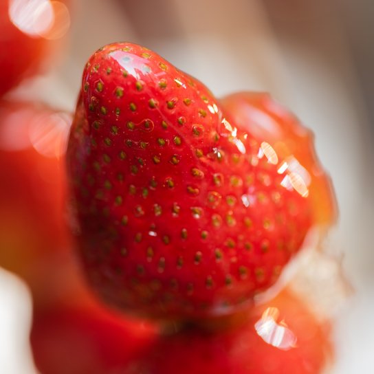 Глазурована полуниця