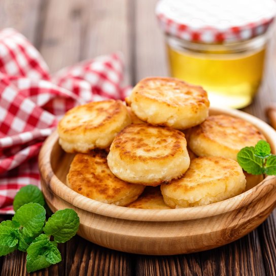 Корисні сирники в духовці