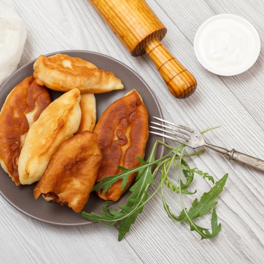 Зрази з ковбасою і сиром