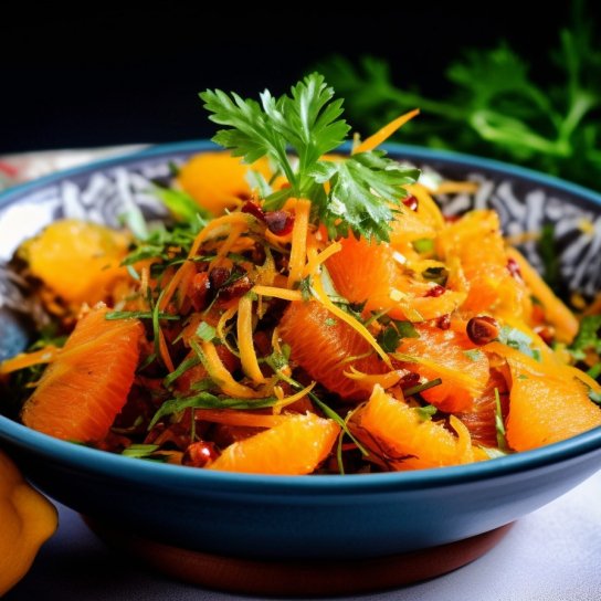 Марокканський морквяний салат