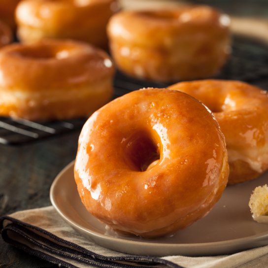 Пончики в глазурі