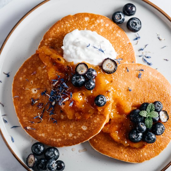 Нутові оладки