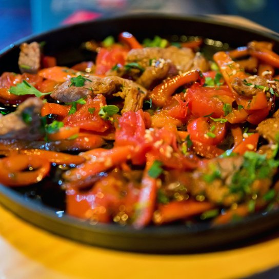 Куряча печінка в японському стилі