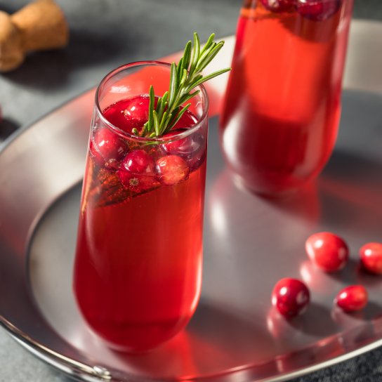 Шампанське із журавлинним соком