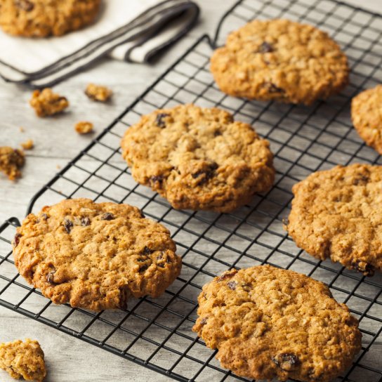 Корисне вівсяне печиво в аерофритюрниці