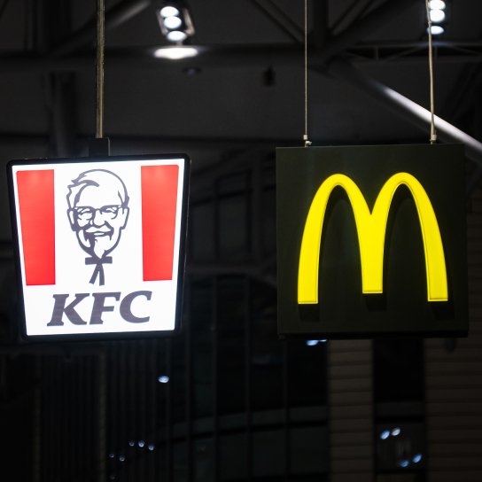 KFC та McDonald's