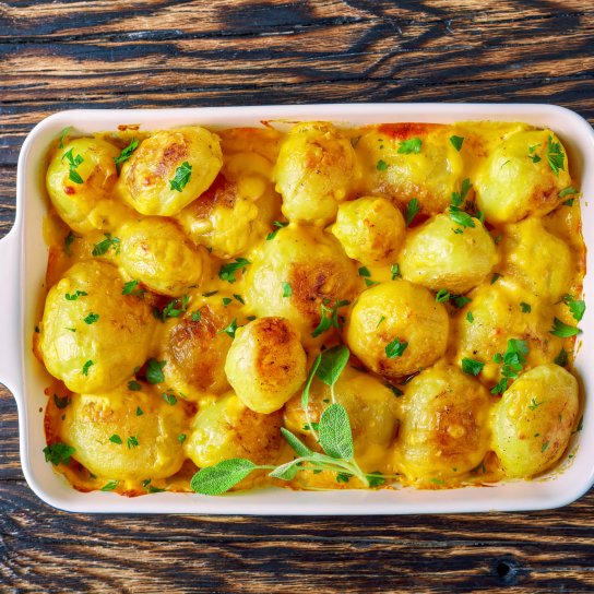 молода картопля по рецепту Марко Черветті