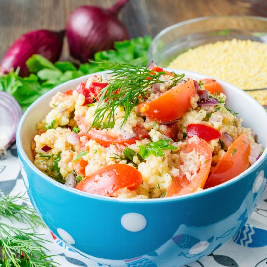 Кускус з рибою