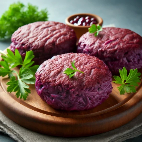 Фіолетові котлети