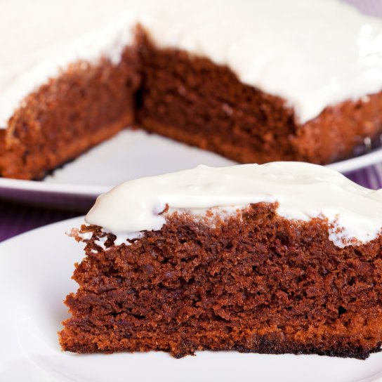 Шоколадна бабка з манкою за рецептом Дарії Цвєк