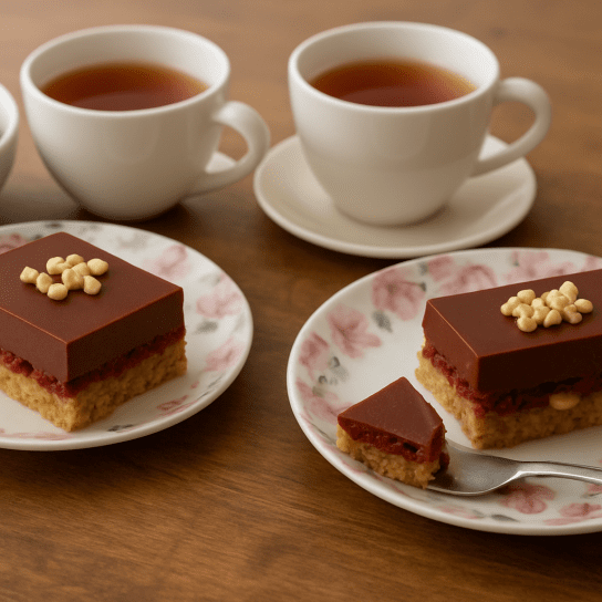 Шоколадно-вишневий торт без борошна