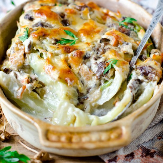 Фарширована капуста з м'ясом