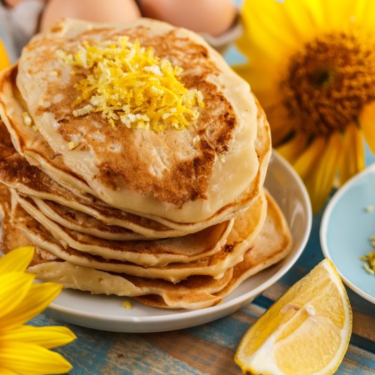 Лимонні оладки