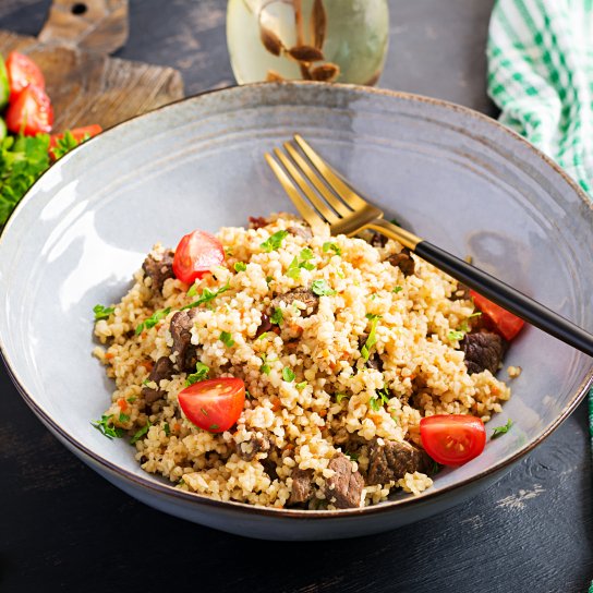 М’ясо по-турецьки з кускусом