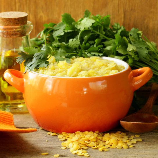 Пюре із сочевиці та картоплі