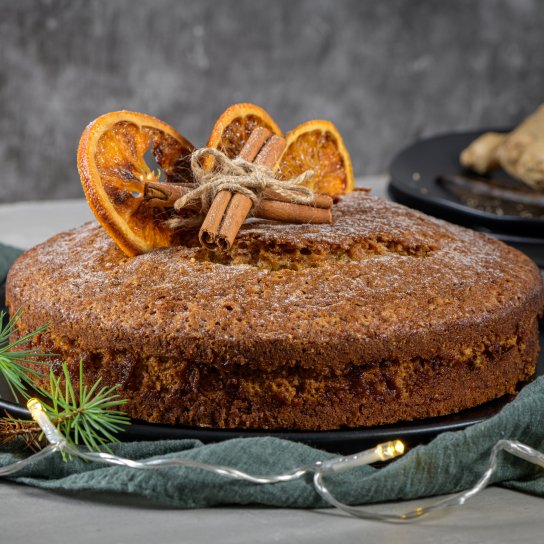 Пиріг з мандаринами