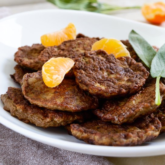 Котлеты из риса и печени