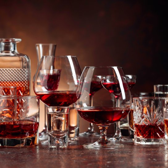 Різні види алкоголю