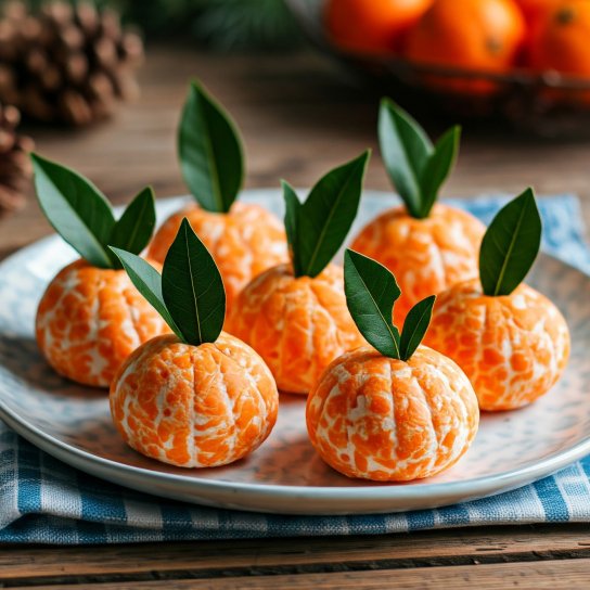 "Мандаринки" з плавлених сирків