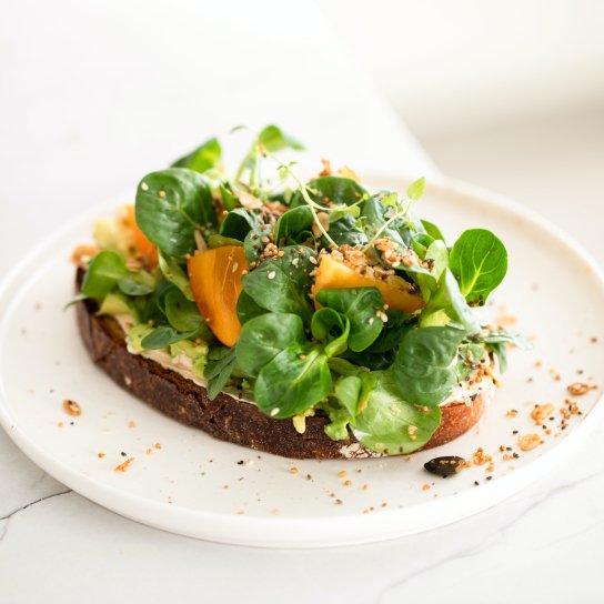 Бутерброди з хурмою