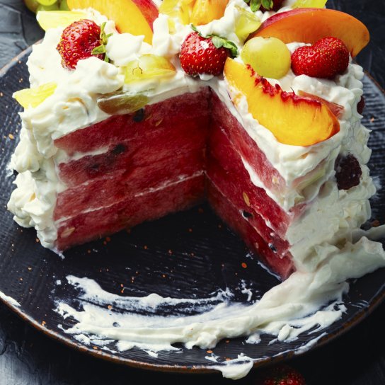 Торт з кавуна