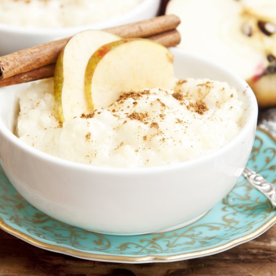 Рис з яблуками