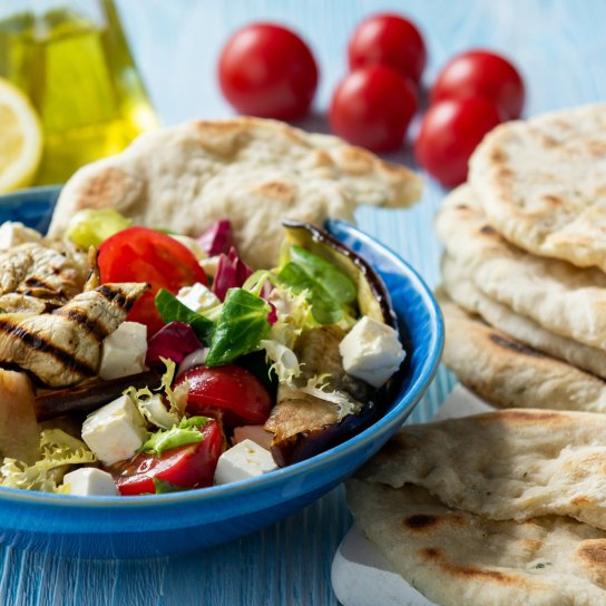 Грузинський салат з баклажанами