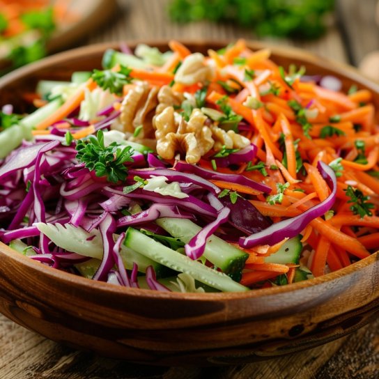 Салат з капусти й огірка «Артеміда»