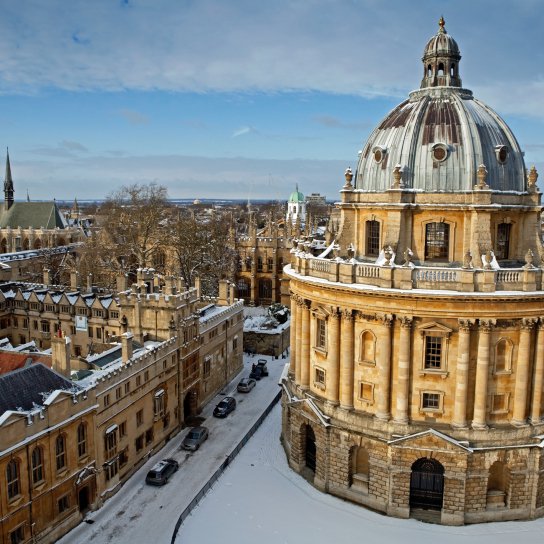 зимний Оксфорд, Англия