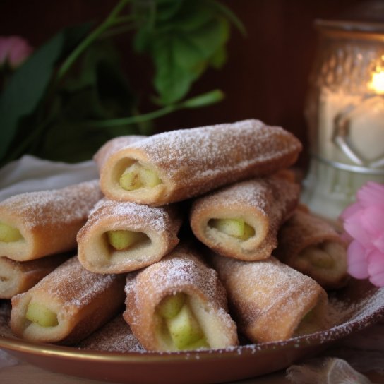 Палички з ревенем у хрусткій скоринці