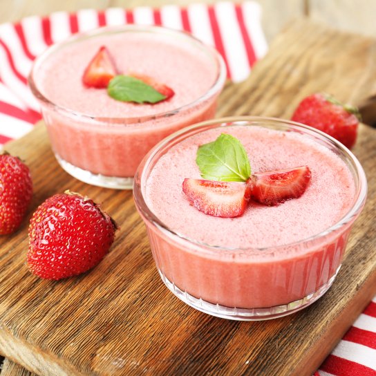 Клубничный мусс