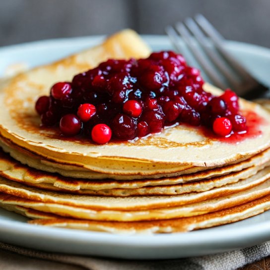 Тонкі шведські млинці панкакор