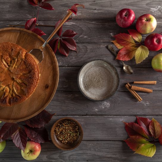 Пиріг з яблуками