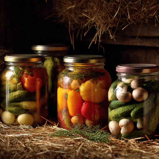 Овочеве асорті з печерицями на зиму