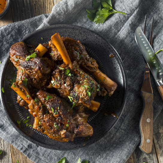 Баранячі рульки - рецепт у мультиварці