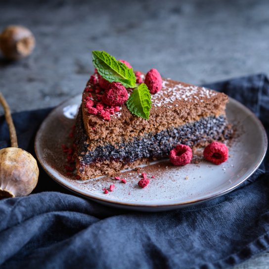 Маковый торт