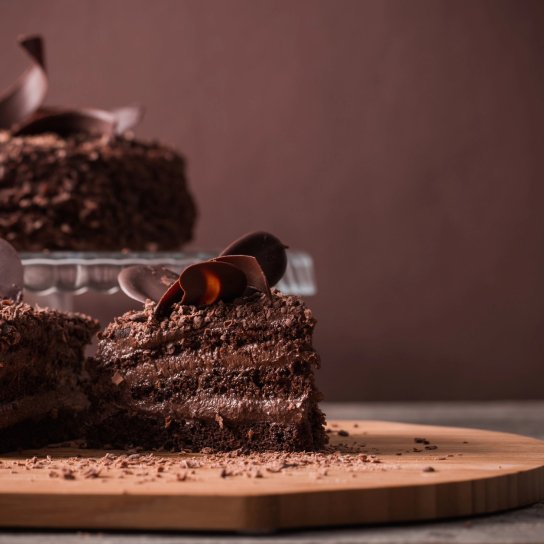 Шоколадно-кавовий пиріг