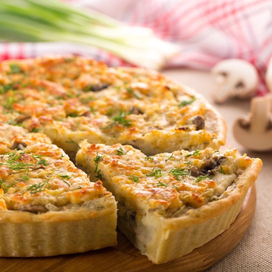 Гострий кіш з курятиною - рецепт