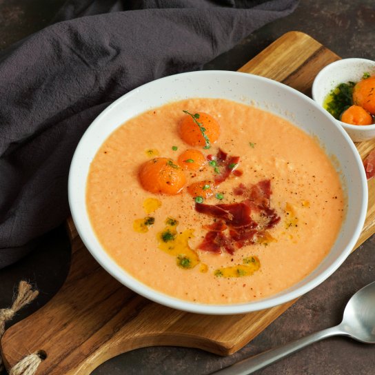 Холодний суп з динею