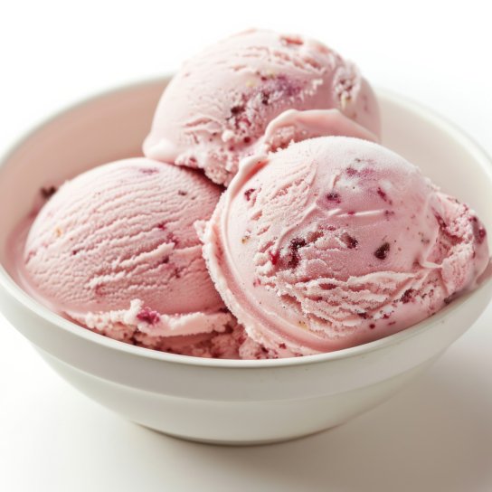 Полуничне морозиво