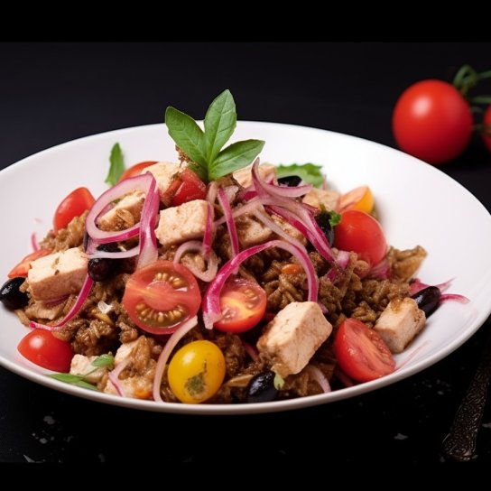 Салат з пшеницею