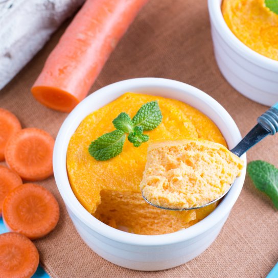 Морквяне суфле